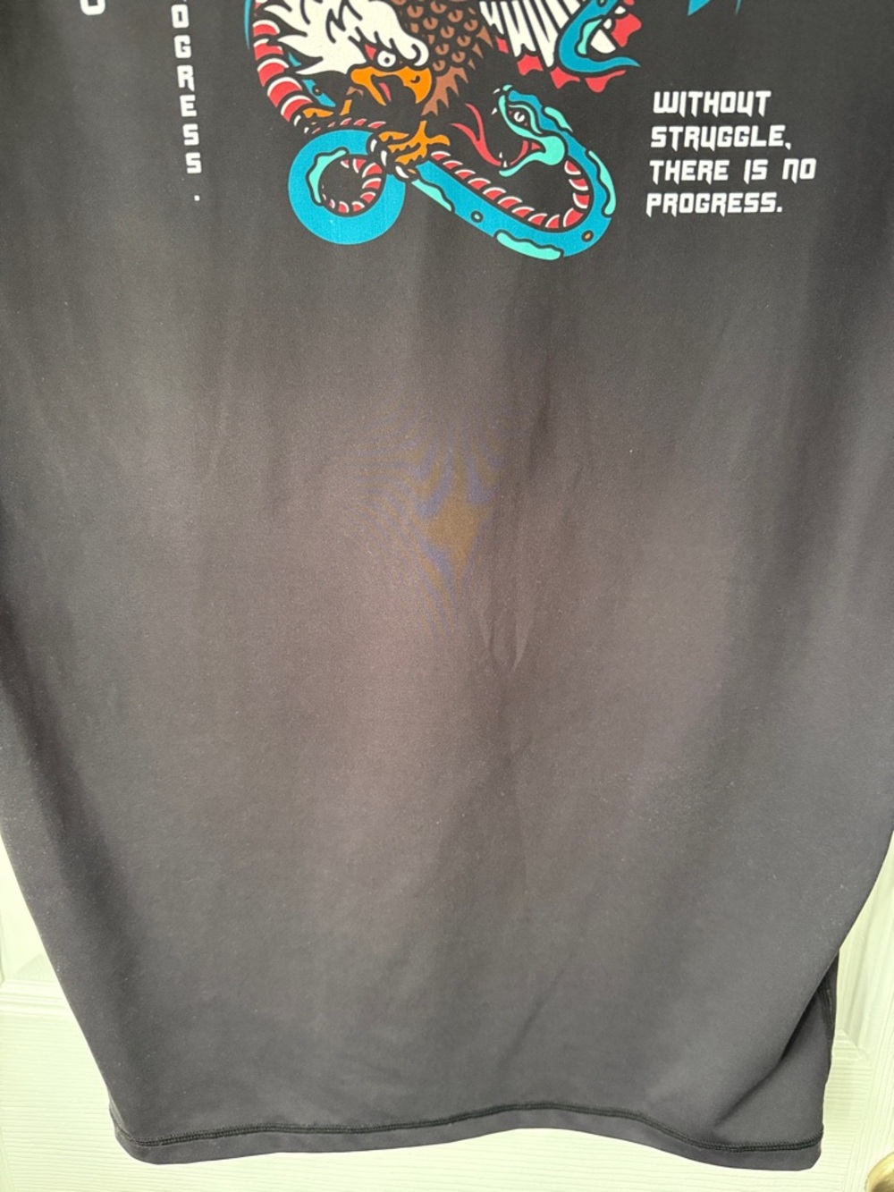 Progress Black Grappling Rashguard 🦅🐍🌹 - Picture 9 of 9